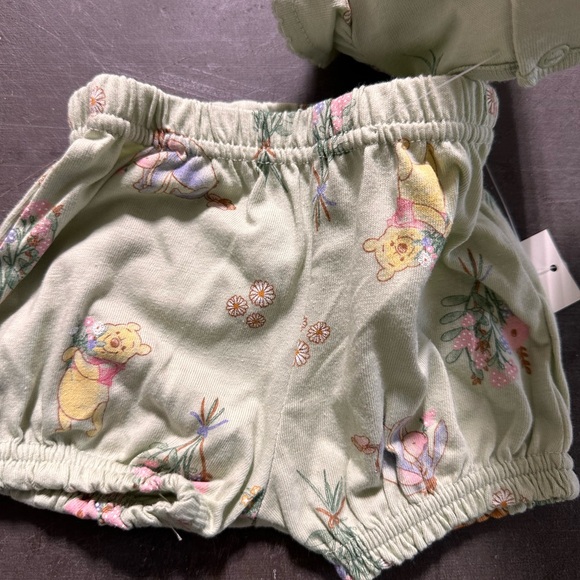 Carter's and Cat n Jack Pink and Blue Matching Sets with Ruffles and Bows - Picture 3 of 7